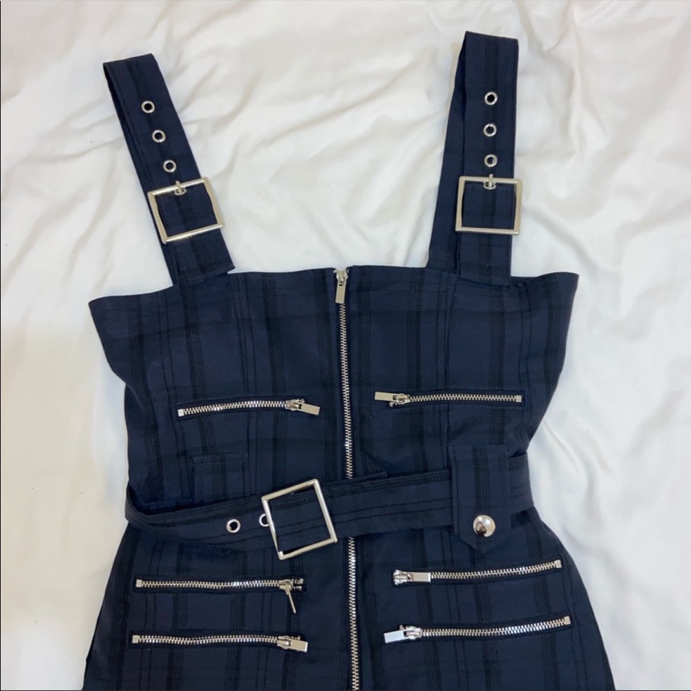 We Wore What Plaid Moto Jumpsuit. Super edgy. Very flattering. Comfortable.